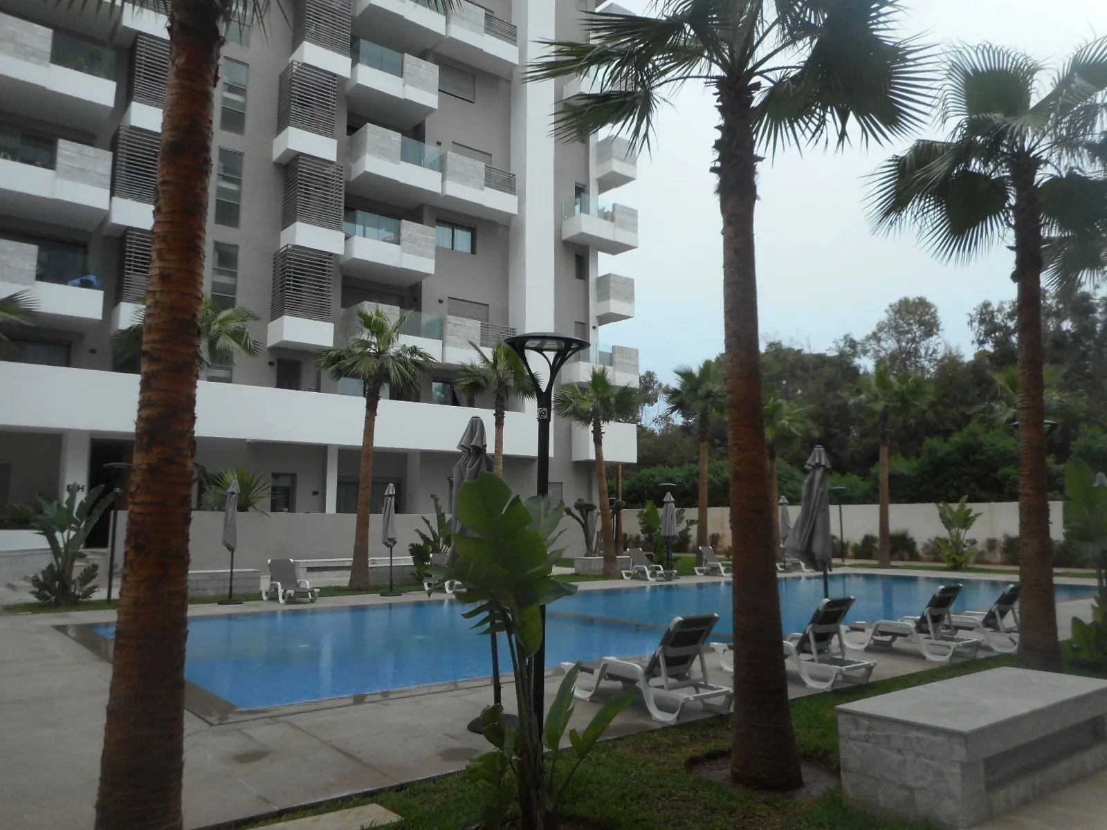 Location Appartement vide Finance City Casablanca - الدار البيضاء