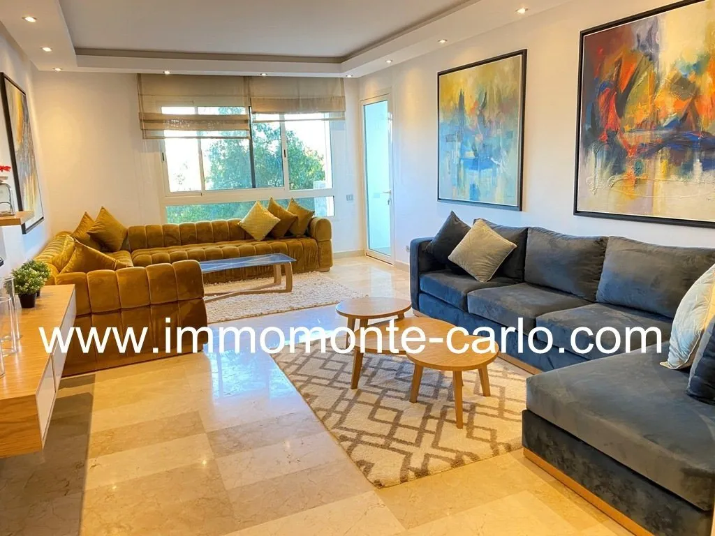 Luxueux appartement meublé  sans vis-à-vis à l’orangeraie du Souissi - الرباط (3)