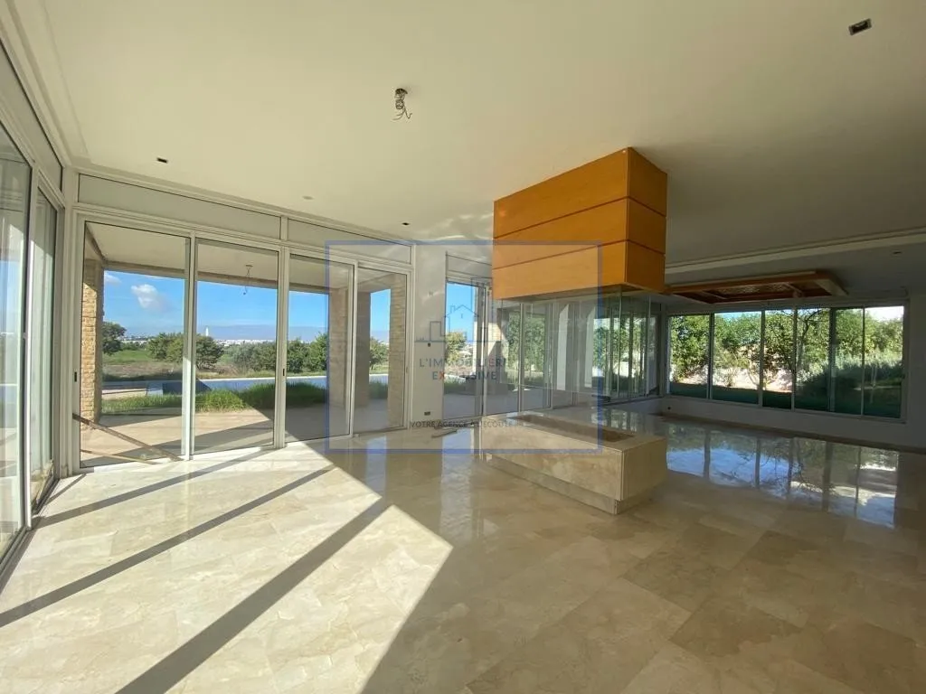 BOUSKOURA FRONT GOLF-LOCATION-VILLA-JARDIN-PISCINE - الدار البيضاء (2)
