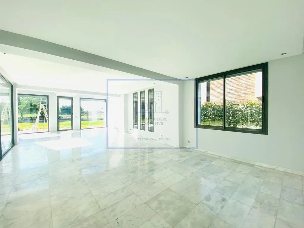 BOUSKOURA-LOCATION-VILLA-JARDIN-PISCINE - الدار البيضاء (3)