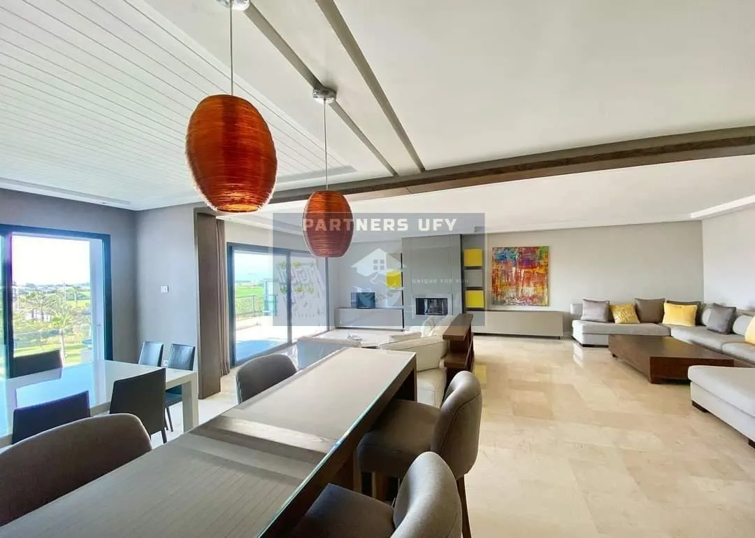 LOCATION D'UN MAGNIFIQUE  ET LUXUEUX  APPARTEMENT SUR LA ROUTE D'AZEMMOUR - الدار البيضاء (4)