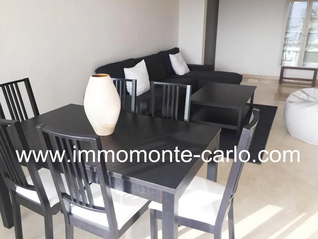 Bel appartement meublé avec terrasse Rabat Orangeraie de Souissi - الرباط (3)
