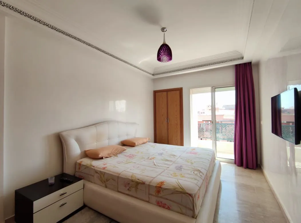 TRES BEL APPARTEMENT MEUBLE AVEC GOÜT - مراكش (3)
