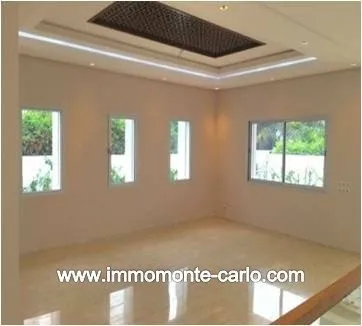 Villa neuve moderne avec piscine à Hay Riad Rabat - الرباط (4)