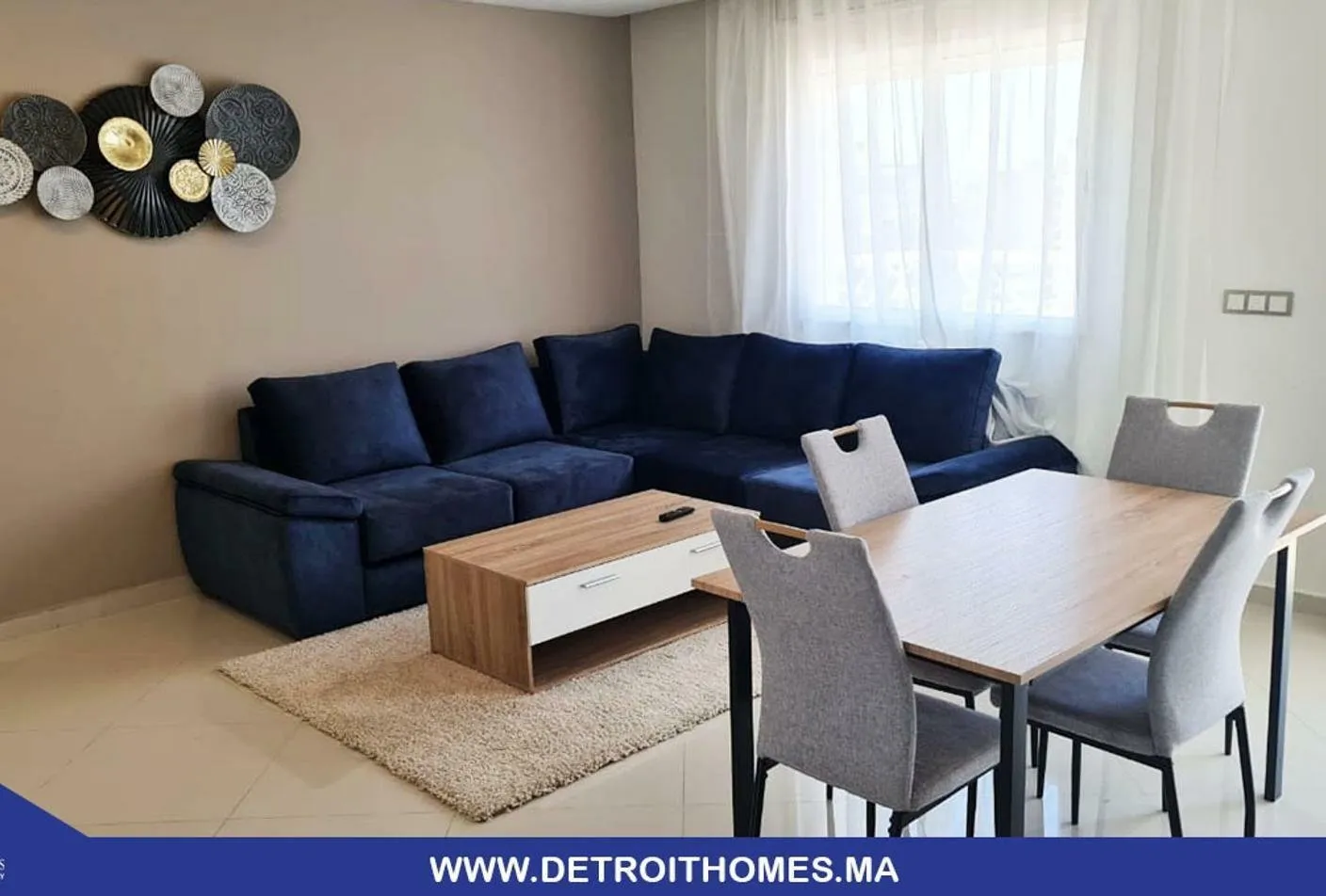 Appartement meublé à la location - طنجة