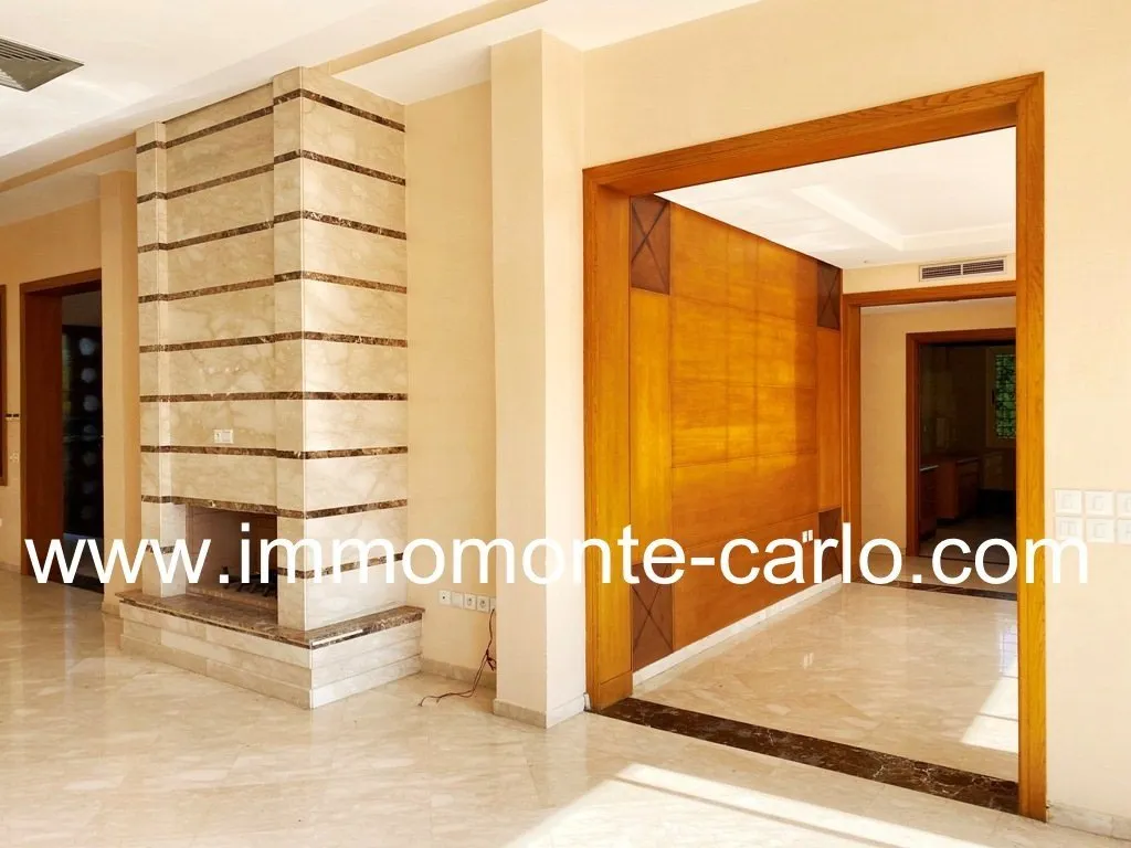 Location d’une villa d’architecte avec piscine à Souissi Bir Kacem - الرباط (3)