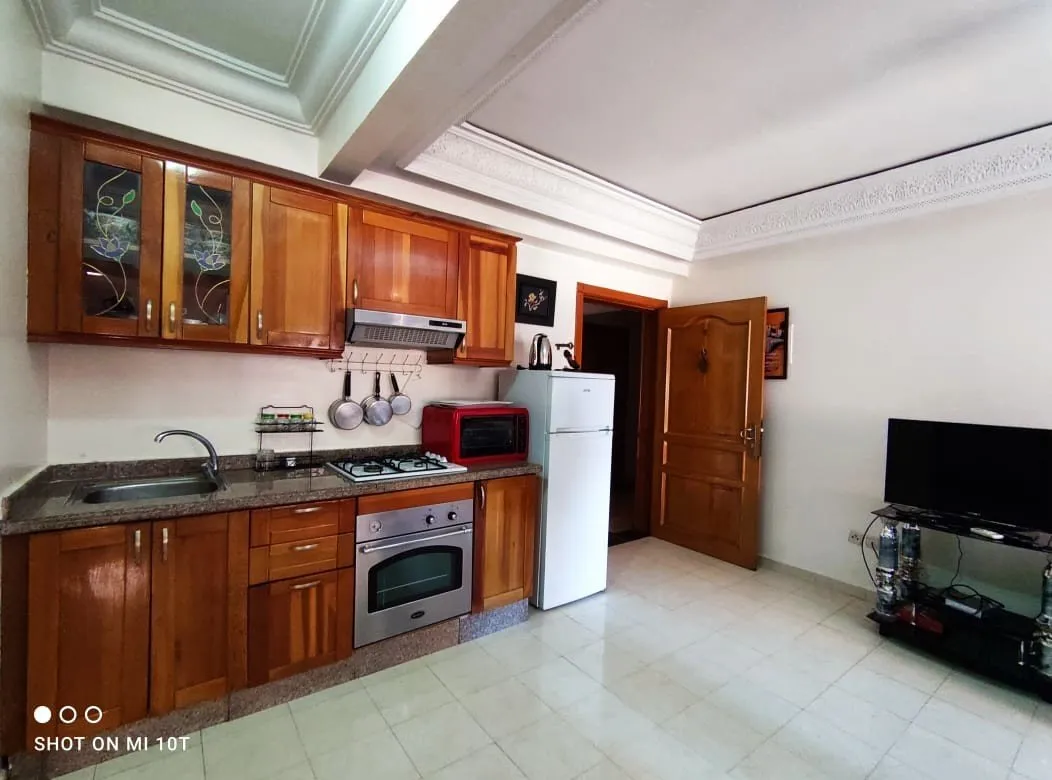 AU COEUR DE GUELIZ STUDIO POUR LA LOCATION LONGUE DUREE MEUBLE - مراكش (4)