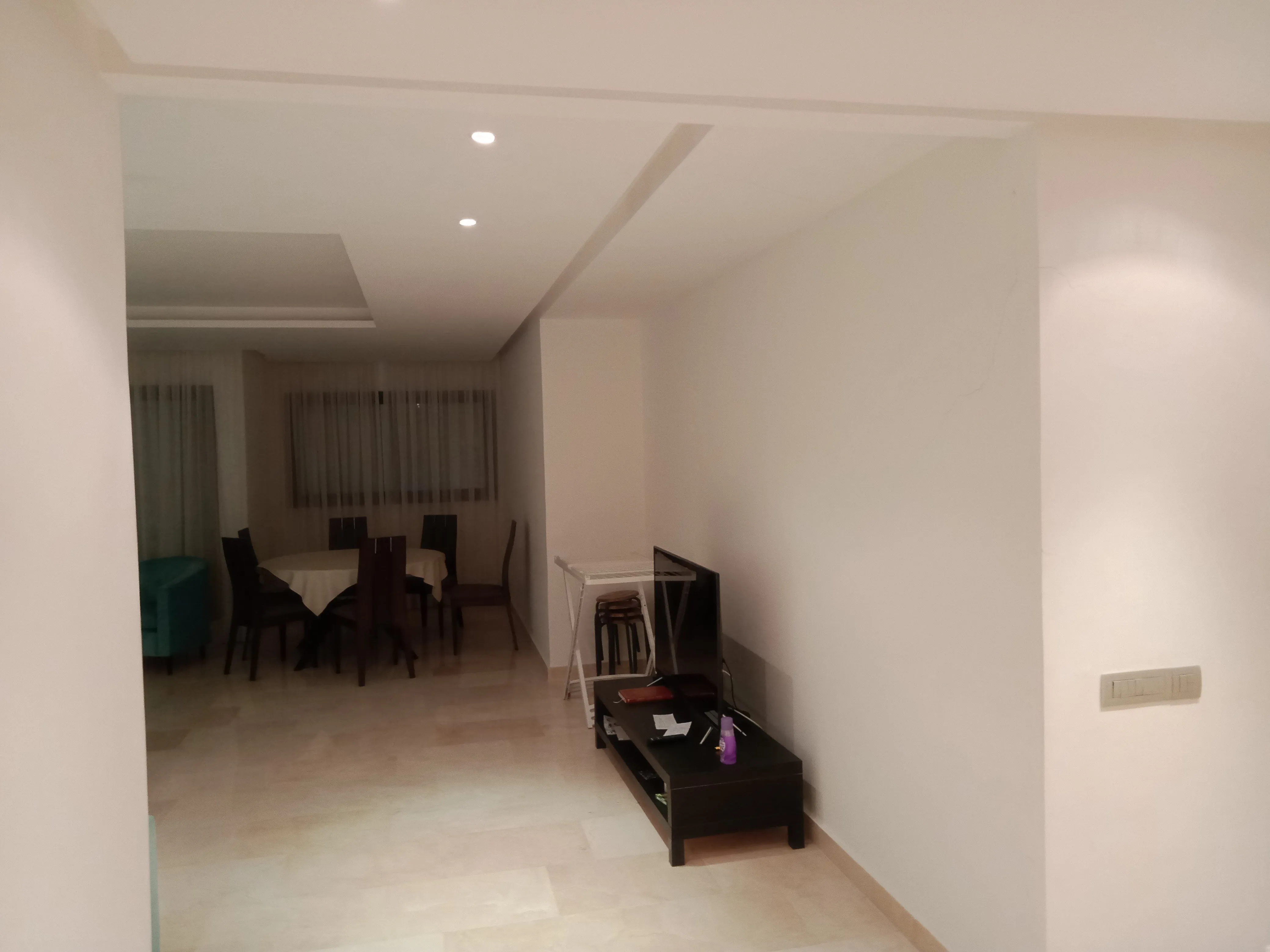 Bel appartement meublé à loue à prestigia - الرباط