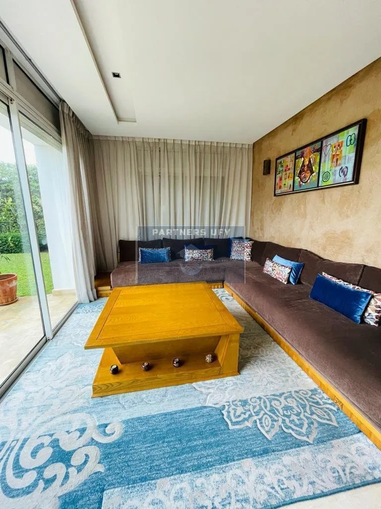 Villa moderne  á louer en plein Bouskoura ville verte - بوسكورة (3)