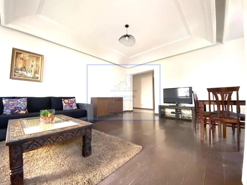 RACINE-LOCATION-APPARTEMENT- 3 CHAMBRE-MEUBLE - الدار البيضاء (2)