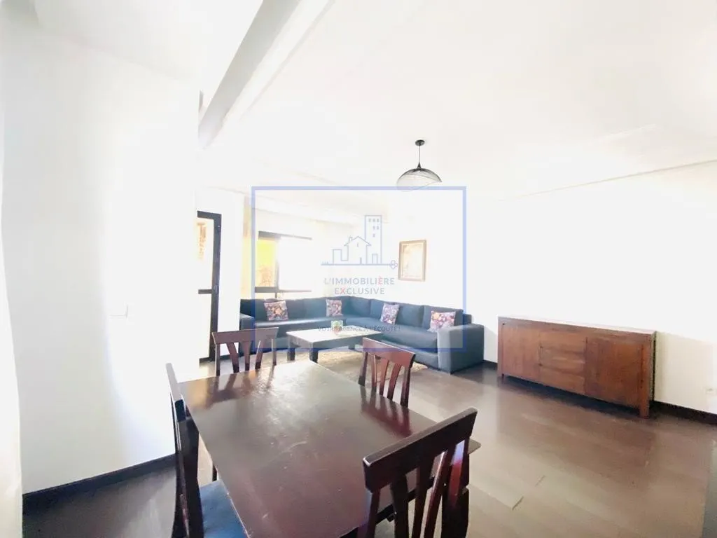 RACINE-LOCATION-APPARTEMENT- 3 CHAMBRE-MEUBLE - الدار البيضاء (3)