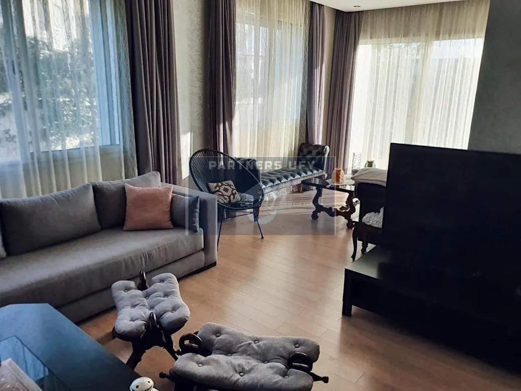 EXCEPTIONNEL REZ DE JARDIN JOLIMENT MEUBLE A LA VILLE VERTE DE BOUSKOURA - بوسكورة (3)