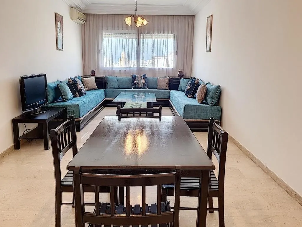 bel appartement à louer meublé, La Résistance. - الدار البيضاء