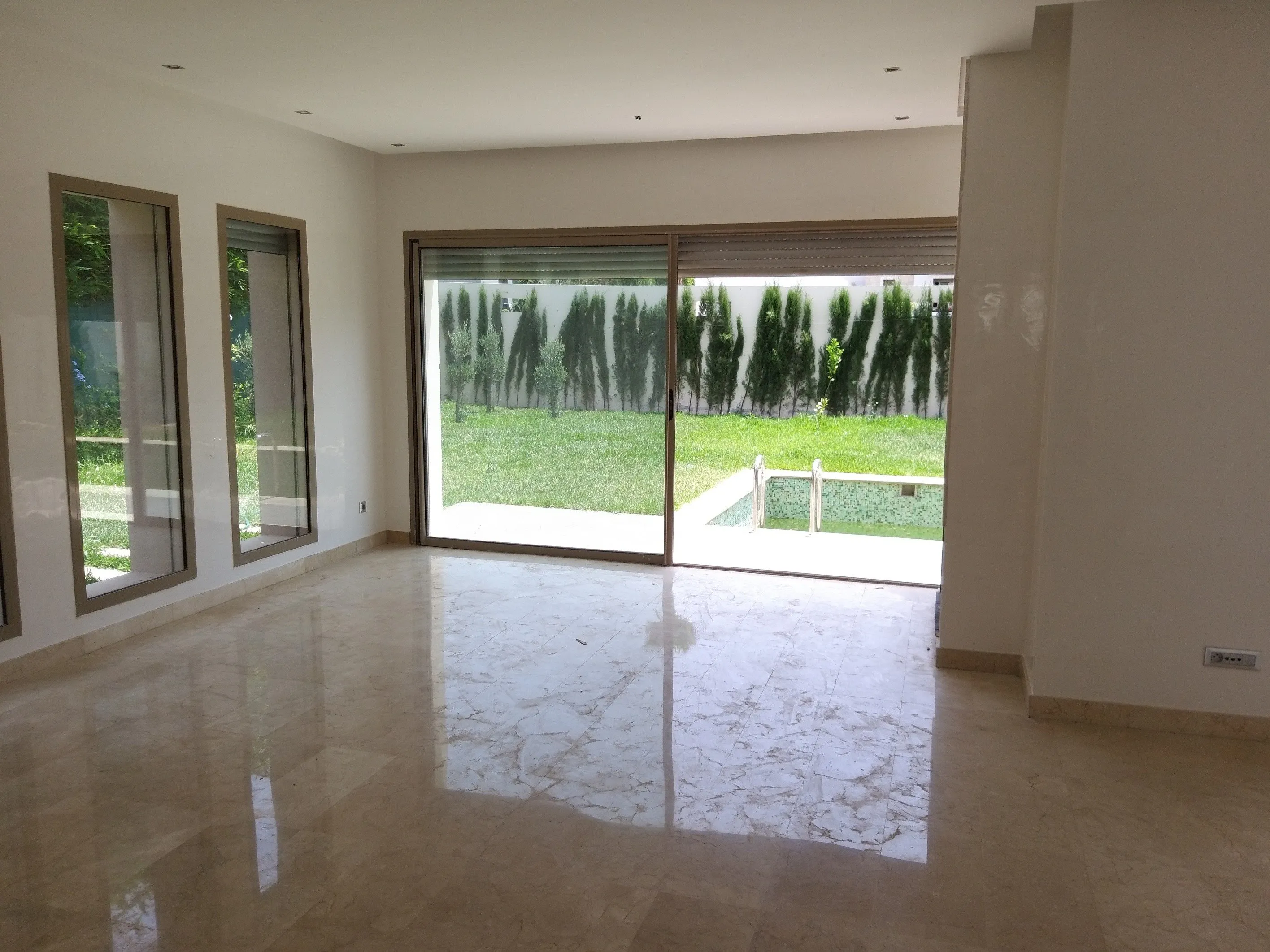 Location Villa Vide Bouskoura Casablanca - الدار البيضاء (4)