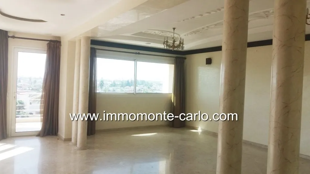Location appartement  de 4chambres à Hay Riad Rabat - الرباط