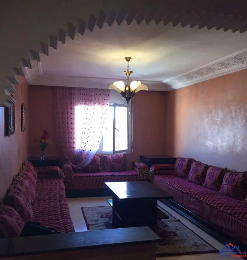 Appartement pour la location longue durée meublé au quartier Allal elfassi - مراكش