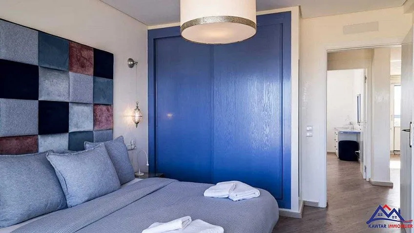 Coquet Appartement vue mer  à louer - مراكش (4)