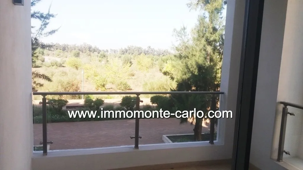 Appartement avec  terrasse à louer  aux Orangeraie Souissi Rabat - الرباط (4)