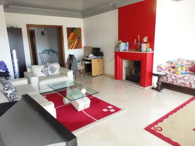Location appartement meublé 165m², Racine Extension CASABLANCA - الدار البيضاء (2)
