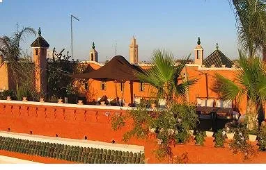 m2maroc, Maison d&amp;rsquo;h&amp;ocirc;tes 7 Ch  - terrasse - Ventes - Hotels / Maison d'hôtes - مراكش (4)