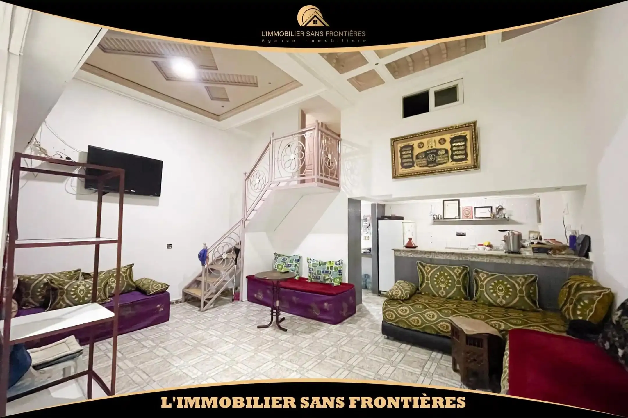 Local commercial à vendre — Terrasse 55 m² – Azzouzia, Azzouzia - مراكش