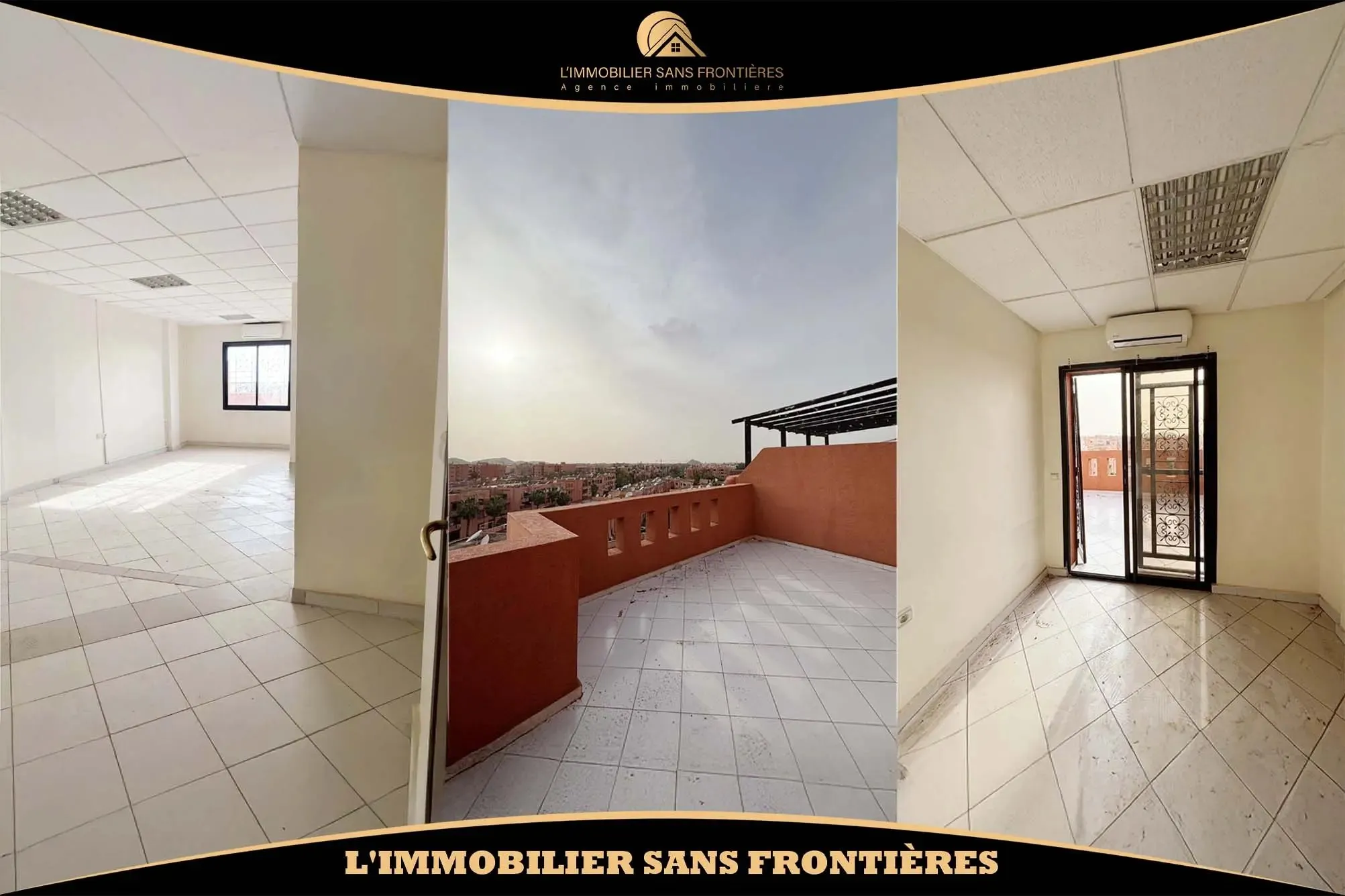 Plateau de bureau à vendre à Boulevard Allal El Fassi, 71 m², Marrakech - مراكش