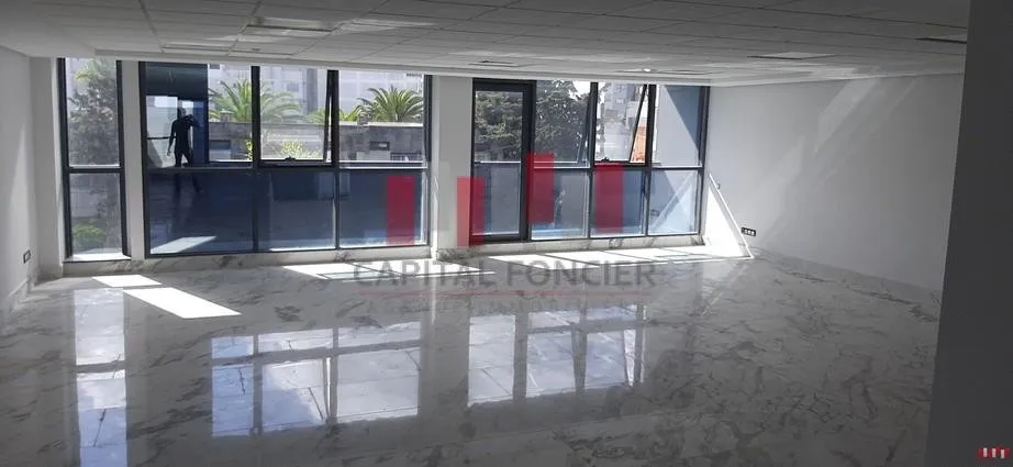 Plateau de bureau premium de 150 m2 a la location coté bld ghandi - الدار البيضاء (3)