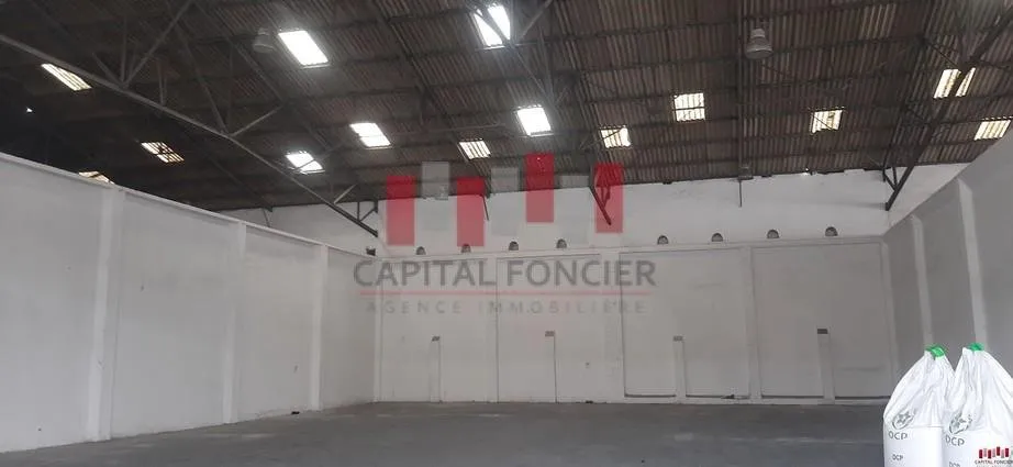 Usine industrielle de 10.000 m de surface atelier exploitable sur une surface de terrain de 12.000 m en plein bld mly ismail ain sebaa a la  vente - الدار البيضاء (3)