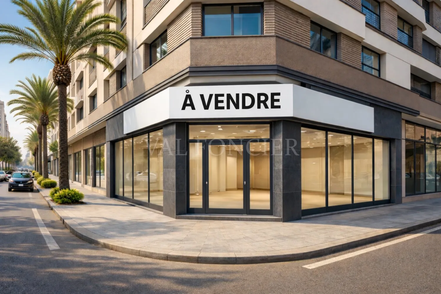 Local commercial d’angle à vendre 298m2 - Emplacement stratégique - Bd Ghandi, Casablanca - الدار البيضاء
