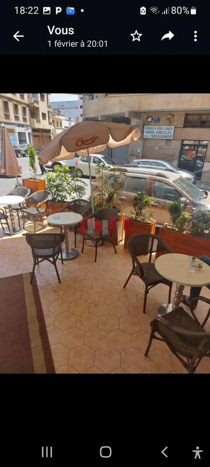 COUP DE FUSIL Café belle façade bien placé BELVEDERE - الدار البيضاء (3)