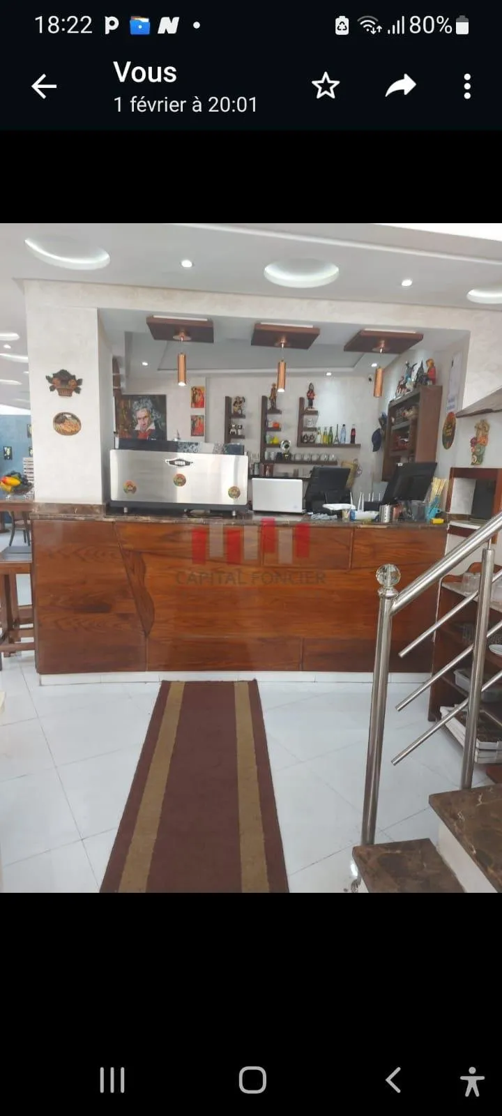 COUP DE FUSIL Café belle façade bien placé BELVEDERE - الدار البيضاء (2)