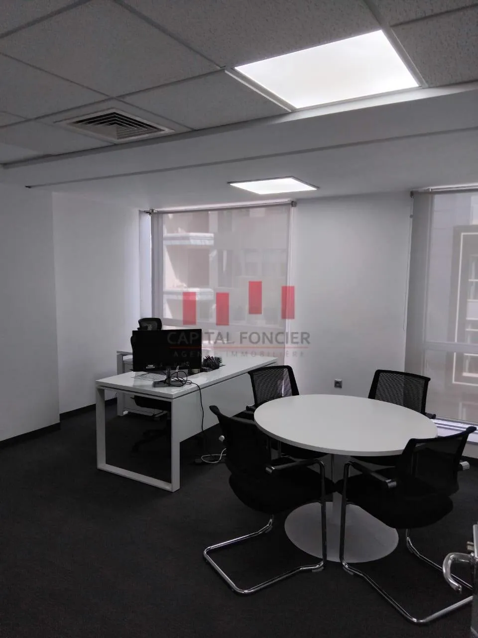 Plateau bureau meublé de 133m2 à la vente Palmier - الدار البيضاء (2)