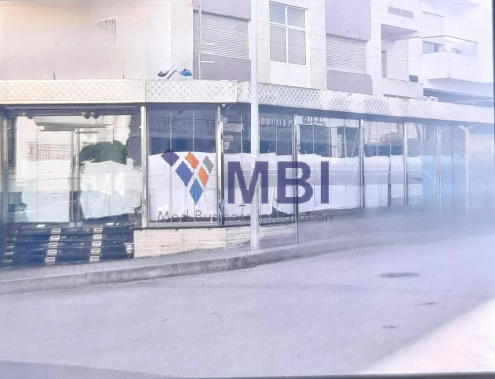 À vendre – Restaurant café équipé – Centre-ville V.C.T.2082 - طنجة