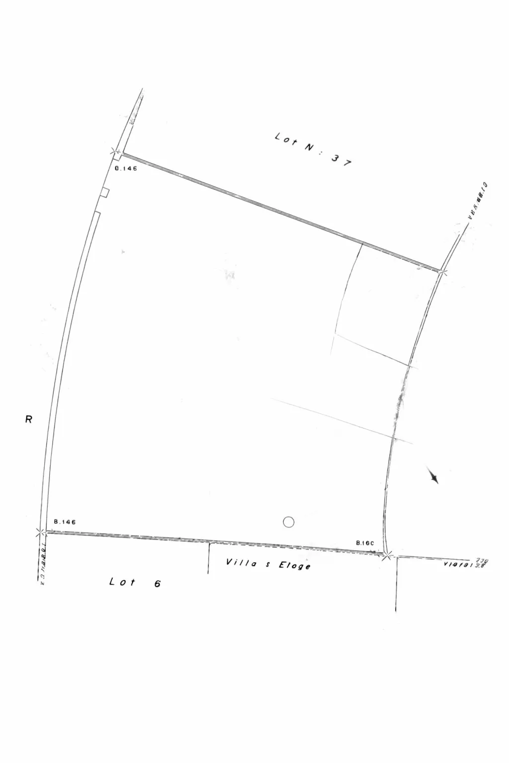 Terrain pour immeuble bureaux ou Habitation - الدار البيضاء
