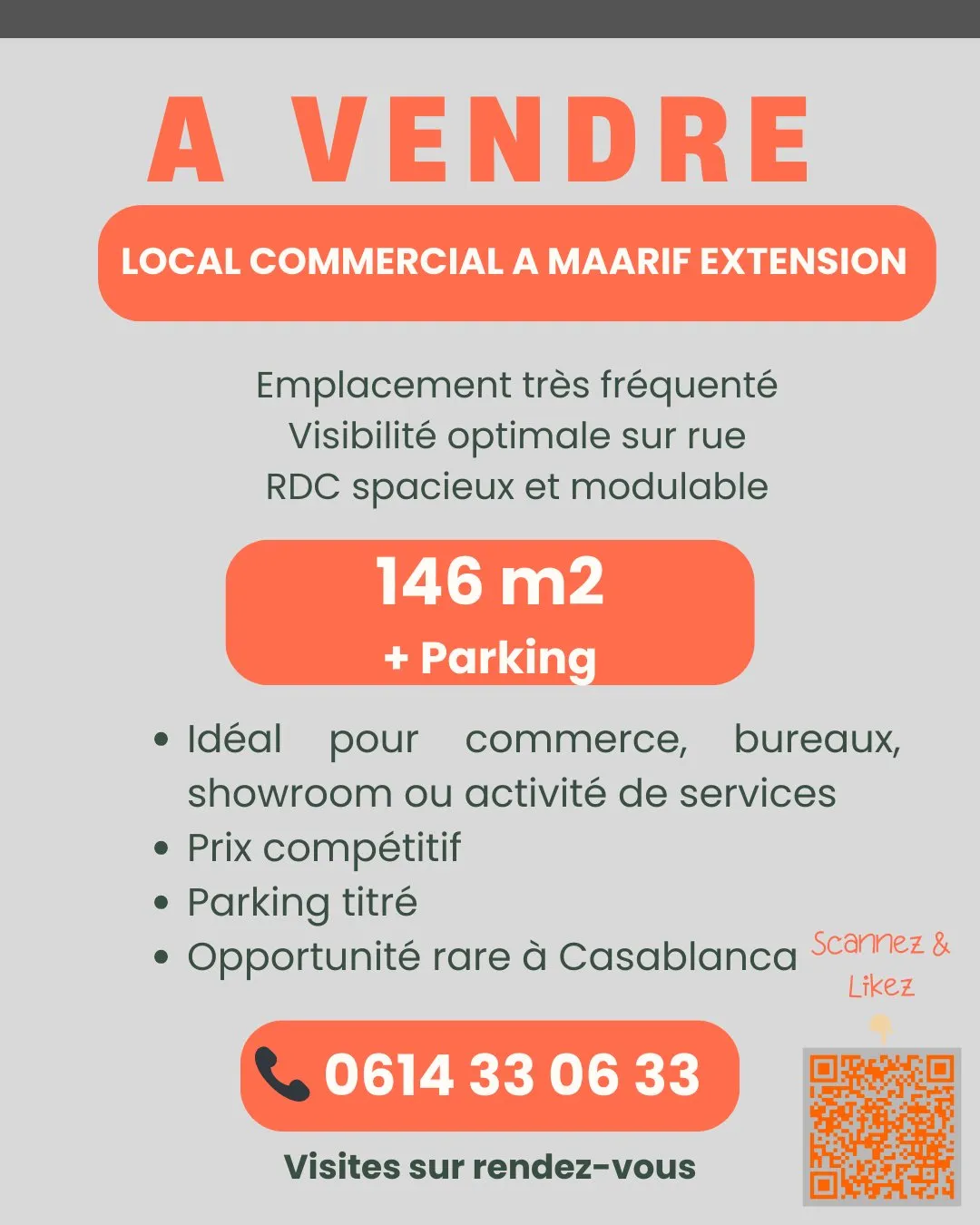 Local commercial maarif extension casablanca - الدار البيضاء (2)