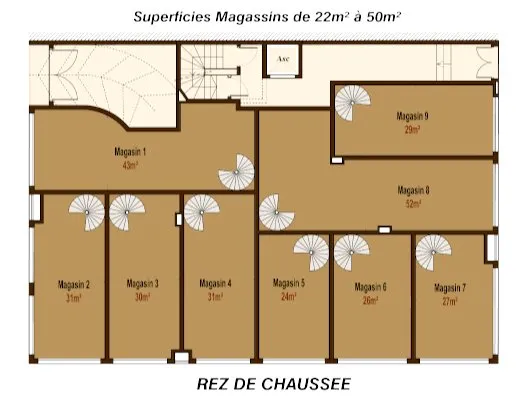 Magasin de 63 m² en vente à Sidi Moumen - الدار البيضاء