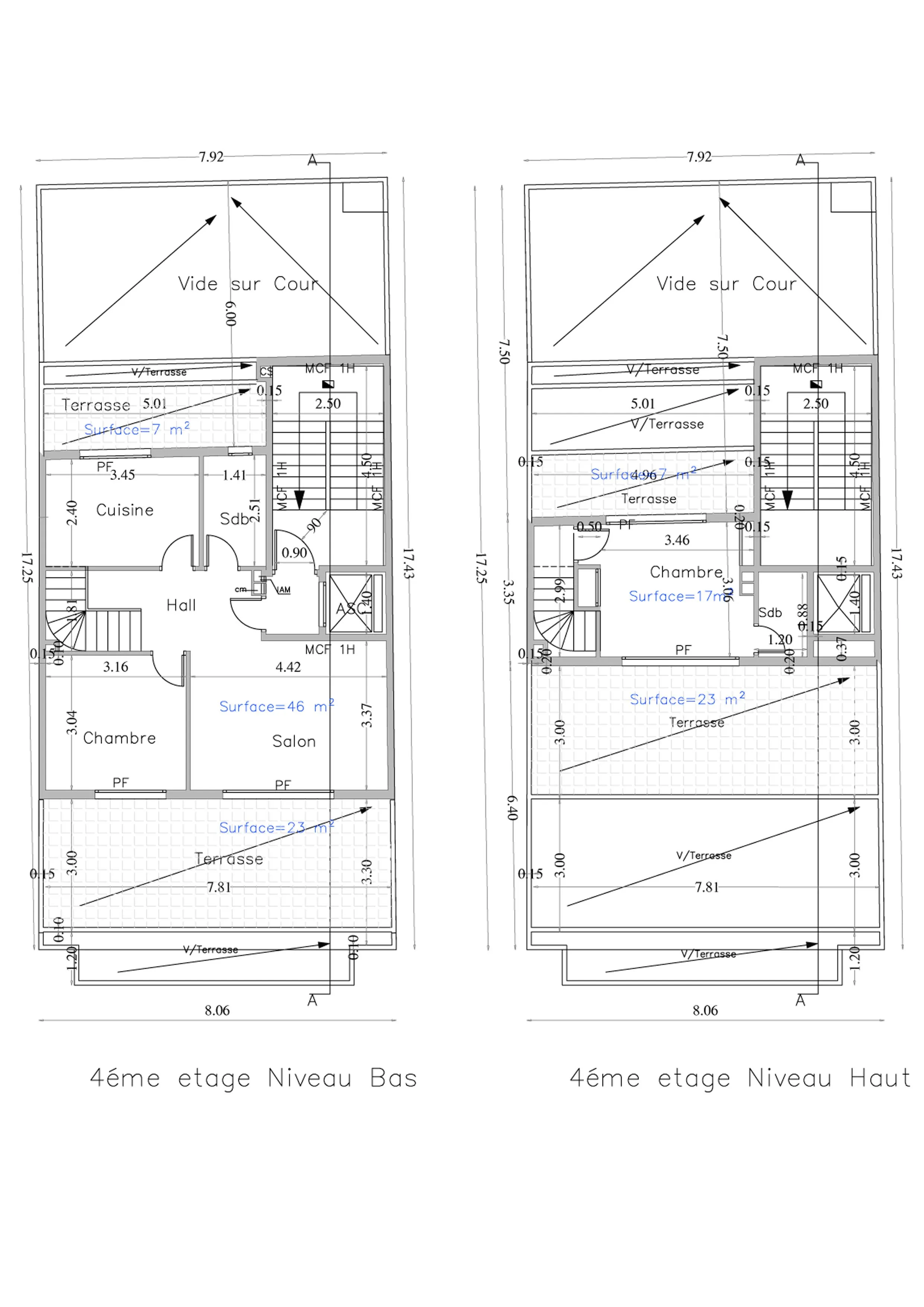 Magasin de 100m2 plus le sous sol tres bien s - الدار البيضاء (3)