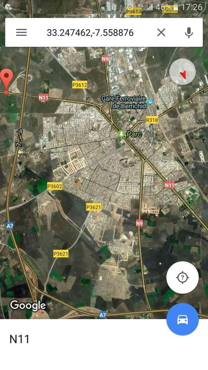 terrain pour agricole a vendre - برشيد (2)