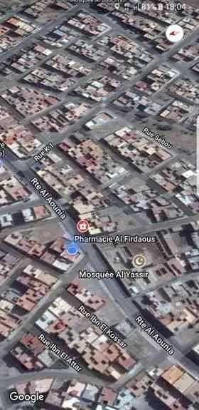 Lot terrain titré deux façades 1350M² en plein centre-ville OUJDA MAROC - وجدة (3)