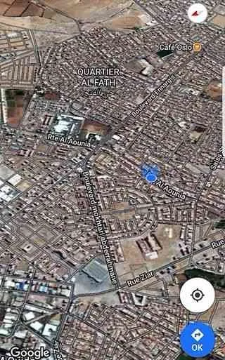 Lot terrain titré deux façades 1350M² en plein centre-ville OUJDA MAROC - وجدة (4)