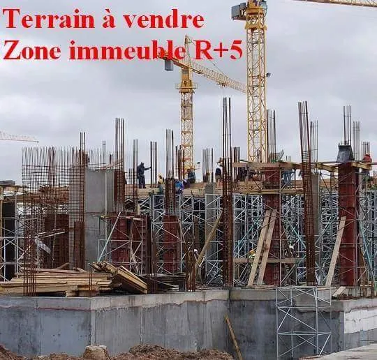 terrain au centre ville R+5 a vendre - مراكش
