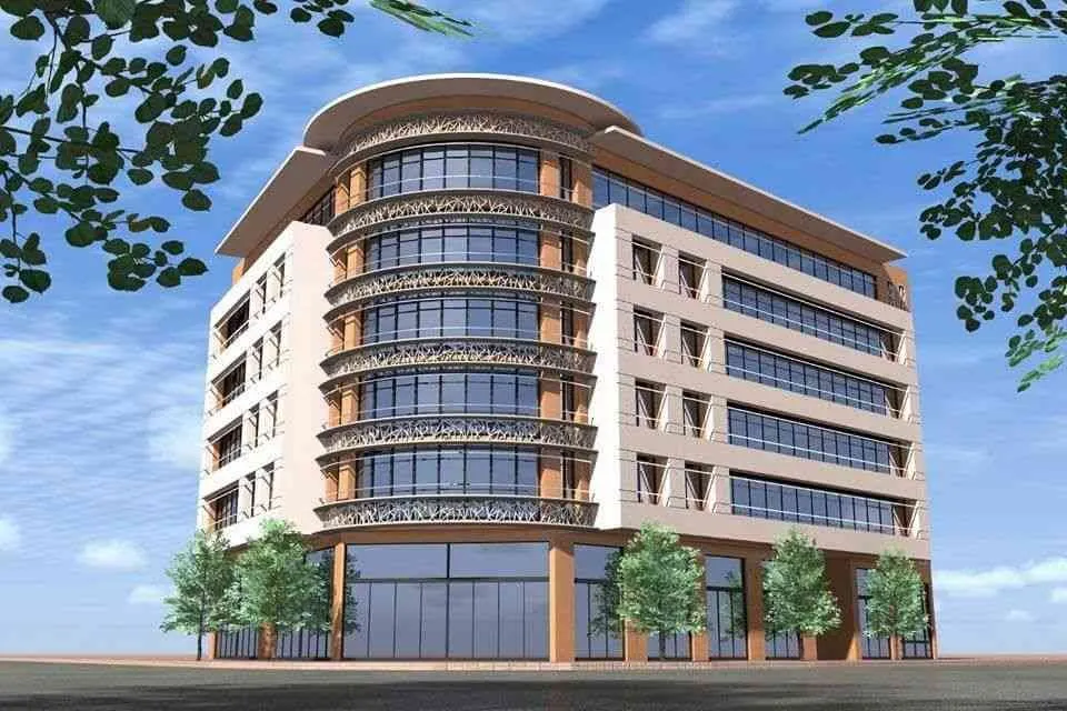 Commercialisation vente sur plan 2 ème projet premium business center Gueliz - مراكش