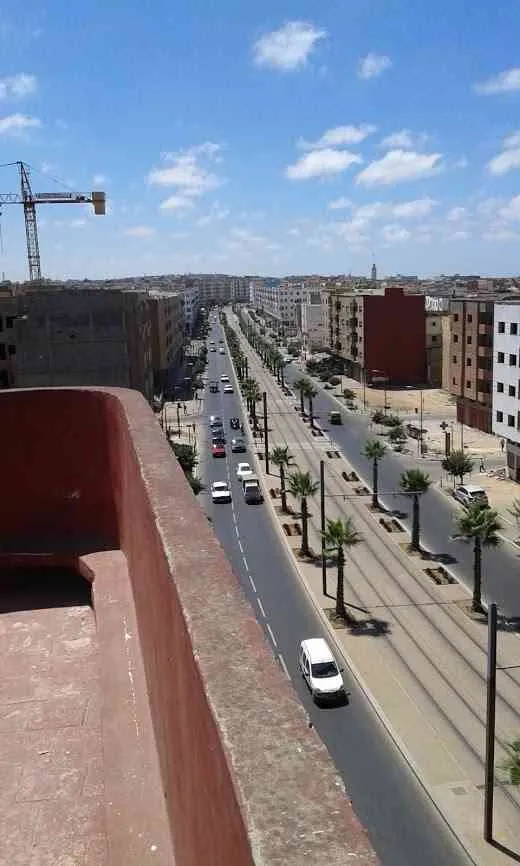 ارض للبيع على شارع محمد زفزاف  مرخصة لبناء 9 عمارات - الدار البيضاء