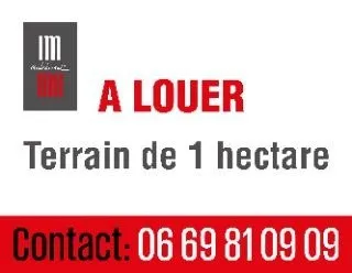 TERRAIN 1 HECTARE A BOUSKOURA LOUER -DEPOT ENGINS, CONTENEURS...- - الدار البيضاء (2)