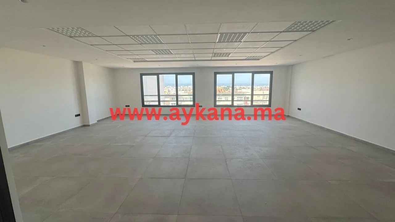 Location Plateaux Bureau Neuf Rabat Agdal - الرباط