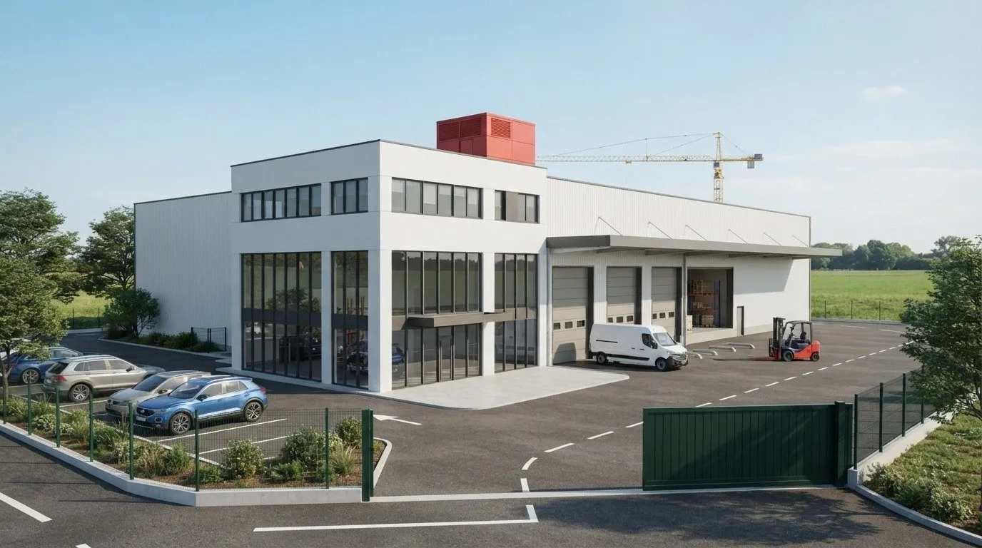 Bâtiment industriel et stockage 3700m Sapino - الدار البيضاء