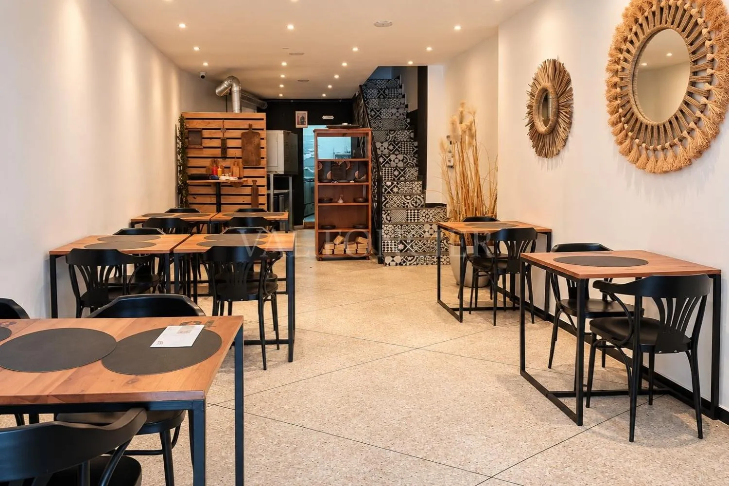 Location Local commercial 120m2 équipé pour restaurant Mers Sultan, Casablanca - الدار البيضاء