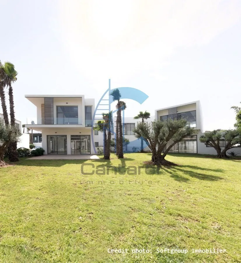 MAGNIFIQUE VILLA  PROF. EN  LOCATION  ANFA SUP - الدار البيضاء (2)