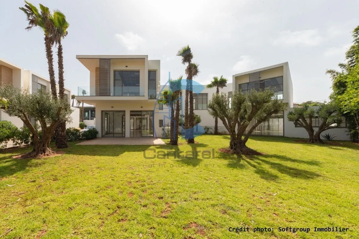 MAGNIFIQUE VILLA  PROF. EN  LOCATION  ANFA SUP - الدار البيضاء