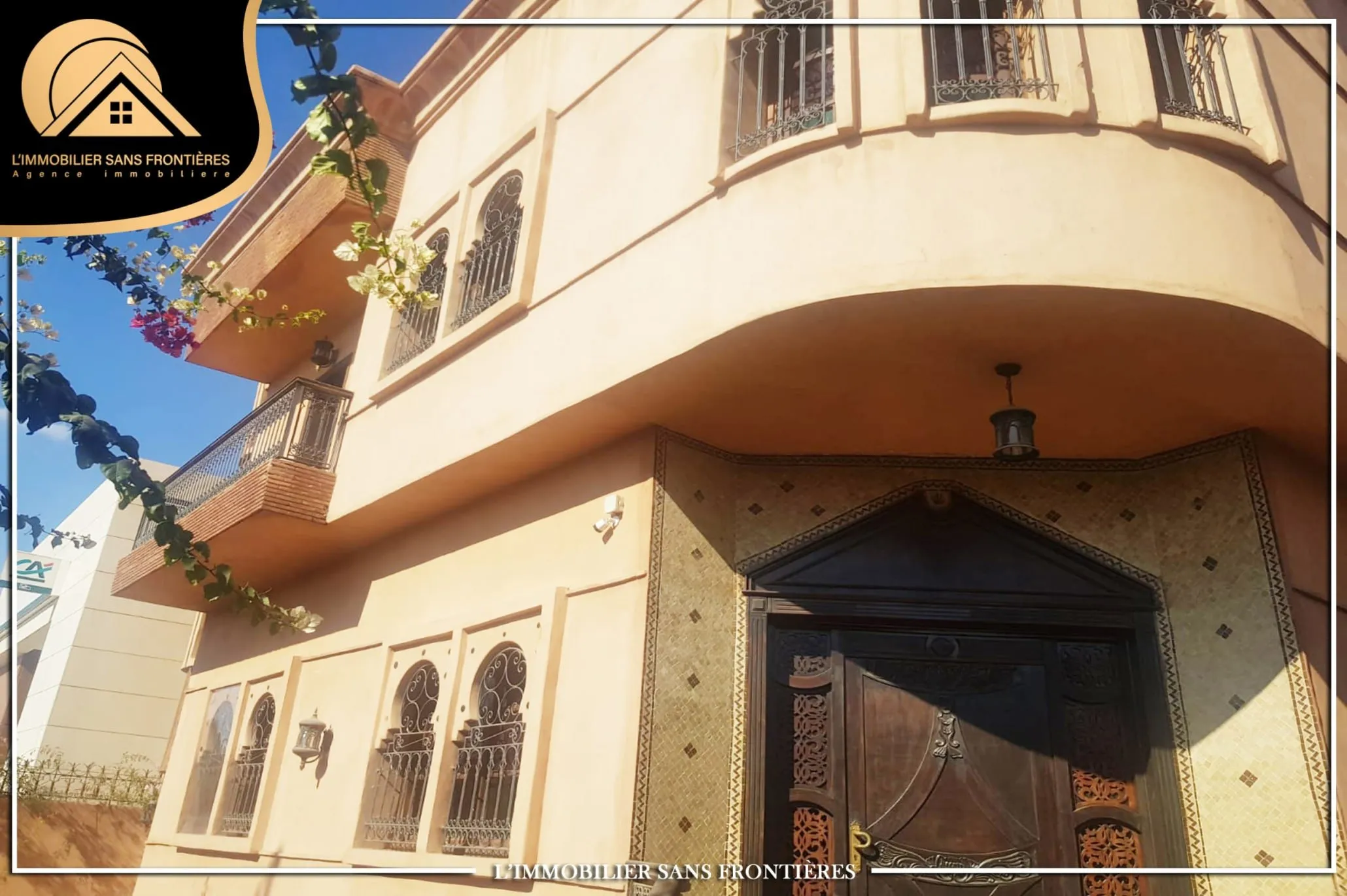 Villa commerciale à louer à Targa, 400 m², Marrakech - مراكش
